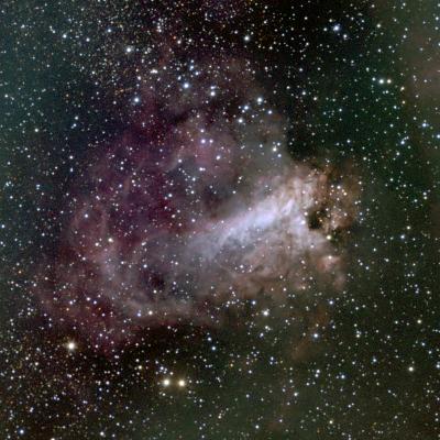 M17 Emission Nebula Constellation Sagittarius 18 : 20.8 (h:m) -16 : 11 (deg:m) 5.0 (kly) 6.0 (mag) 11.