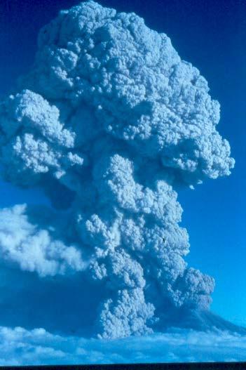 Pyroclastic Flows Pyroclastic flows occurred during the 9 hour plinian eruption on May 18th.