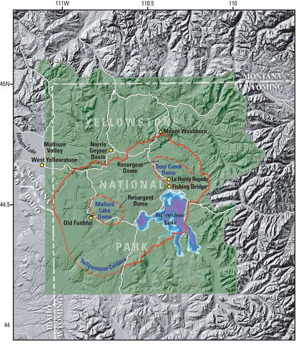 Resurgent domes 2 areas of uplift within caldera