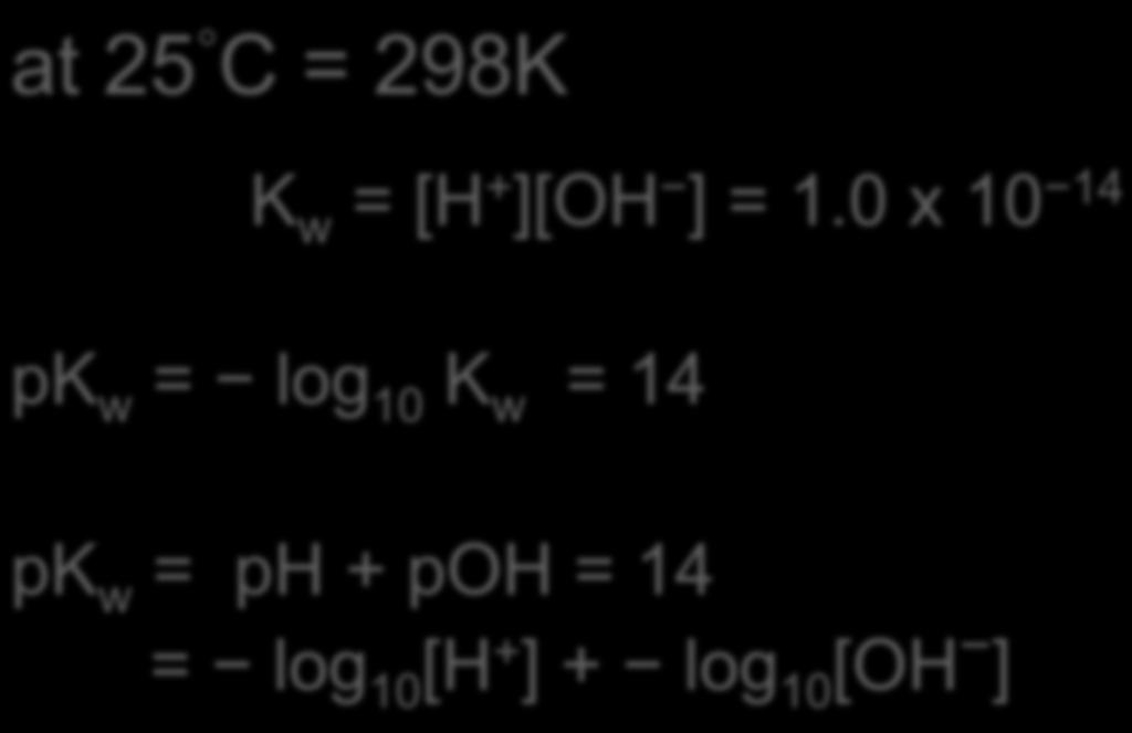 Useful Information (Exam 2) ph = log 10 [H + ]