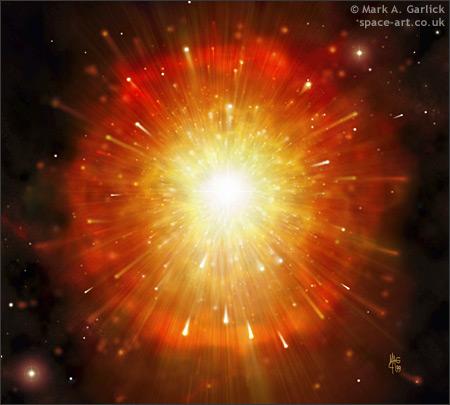 Gravitational Collapse A typical supernova occurs when the core of a massive