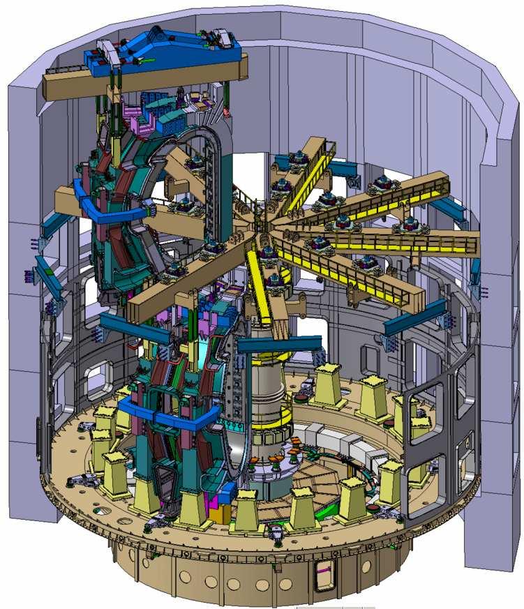 Assembly Hall Layout Major Tools ITER Machine