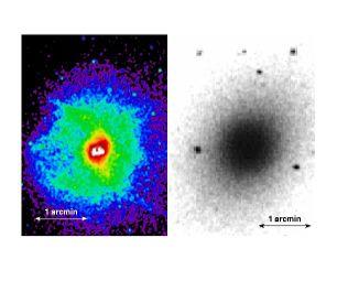 N4636 Hot X-ray Gas in Galaxies and Clusters - fossil record of AGN activity Hot X-ray emitting atmospheres provide fossil record of SMBH activity and often the primary evidence of AGN activity