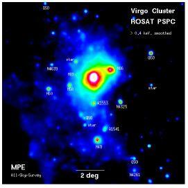M87 - Virgo Cluster H. Boehringer M87 is central dominant galaxy 1 =4.