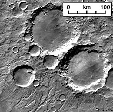 Besides forming thousands of craters larger than 20 km in diameter and perhaps a hundred basins larger than 300 km, the effects of a cataclysmic bombardment of Mars may be widespread.