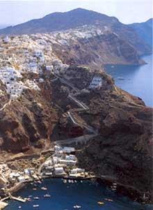 100 million t dynamite Tsunamis killed 36 000 people Santorini, Greece 1400