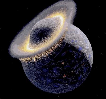 Earth s Early Atmosphere The early atmosphere would have been similar to the Sun-- mainly hydrogen and