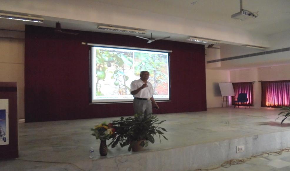Session 7: Medicinal plant resources of India, diversity, conservation After the lunch break Dr. R.