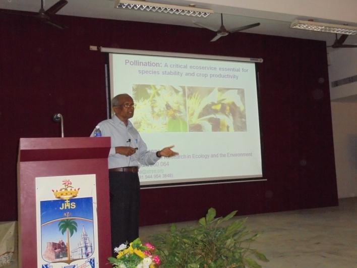 Session 8: Pollination: A critical eco-service needed for species stability and crop productivity Dr. K.R.