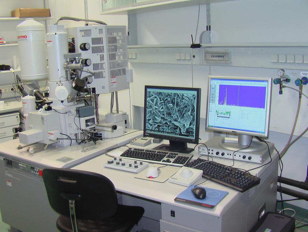 Specifications: Ultra-high Resolution Scanning ElectronMicroscope S-4800 (Hitachi) REM deutsch Image resolution:1.
