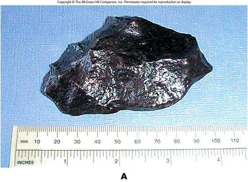 Classification Meteorites are classified into three broad categories based on their composition: iron,