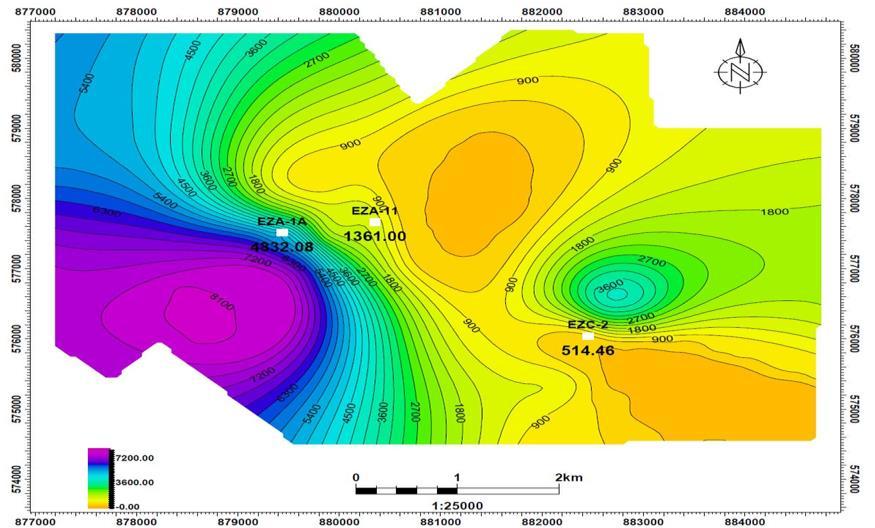 Reservoir Rocks Alsharhan, (2003), mentioned that, the sandstones of the Kareem Formation form one of the most important reservoir lithologies in the southern of the Gulf of Suez Sub-Basin and