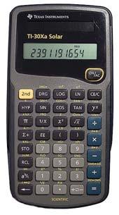 no others. Texas Instruments: All TI-30X and TI-36X models.