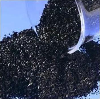 Types I. Activated carbon (PAC or GAC) a) GAC Size: 0.5-1.0 mm; surface area up to 1500 m 2 /gram.