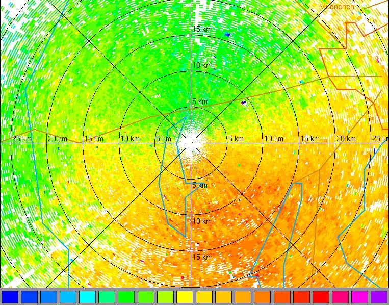 ZDR Radar and Insects Insects act as passive tracer, small