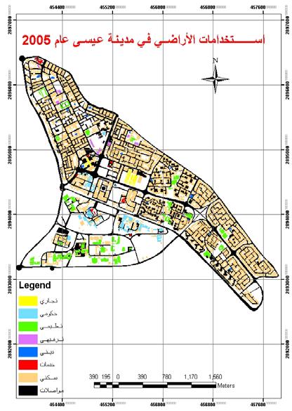 Recreational facilities, Religious buildings, Commercial, Educational services, Infrastructure and Government buildings. 3.1 Land Use Mapping 3.