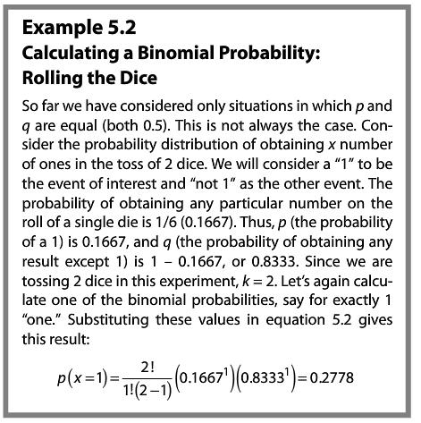 Then the distribution of X is called Binomial distribution with probabilities given below: n! p ( x) k!( n k)!