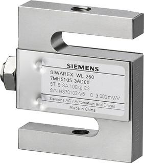 S-Type load cells SIWAREX WL250 ST-S SA Load cell SIWAREX WL 250 ST-S SA Temperature effect Zero signal T K0 Characteristic value T Kc Min.