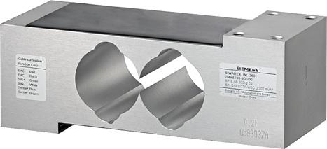 Single point load cells SIWAREX WL260 SP-S AB Siemens AG 2018 Load cell The load cell is suitable for small to medium platform scales with one load cell (max. platform size 600 x 600 mm (2.62 x 2.