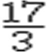 Which value of x makes the following equation true?