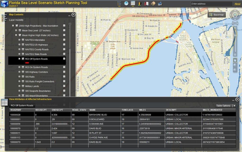 Map Viewer - Sea Level Scenario Sketch Planning Tool View details