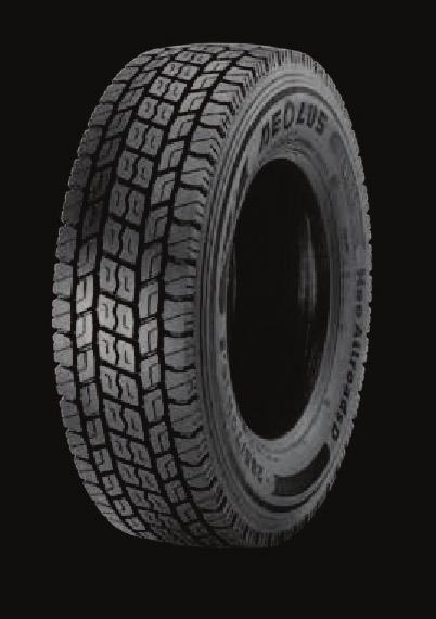AEOLUS NEO ALL D Durable drive axle tyre for regional distribution traffic, available in 17.5 and 19.5 inch.