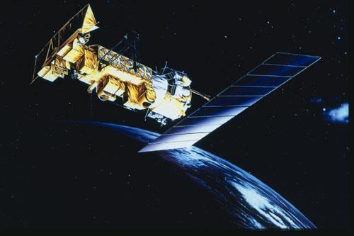 Weather Satellite An orbiting spacecraft that regularly gathers