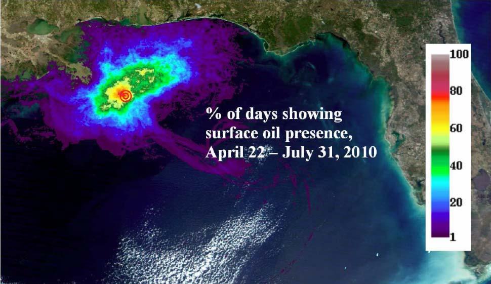 Satellite Data: Phytoplankton Surface oil