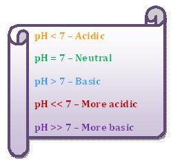 Figure 10 ph Scale poh of a Solution poh is used to measure the concentration of hydroxyl ions (OH - ions) or the alkalinity of a solution.