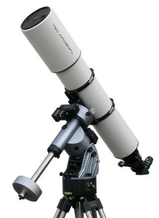 » One of the refractors is a 180mm aperture
