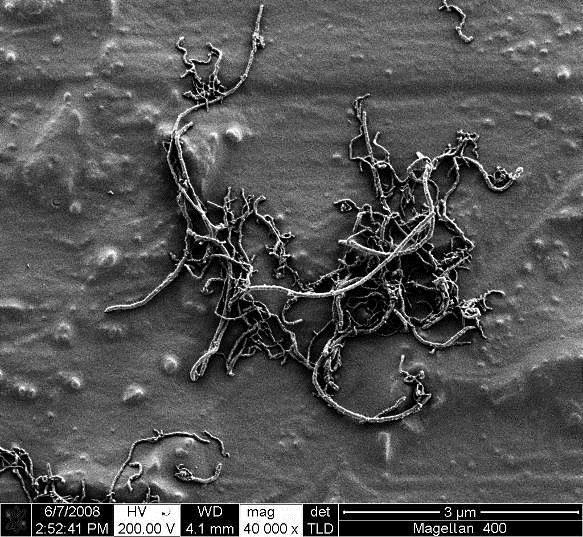 very low voltages Carbon nanotubes