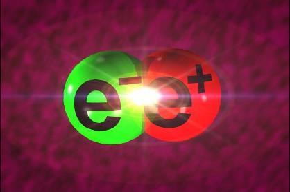Pair-conversion E = mc2 m = mass of the electron or positron E = energy of gamma
