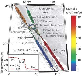 interact Pacific plate moves relative to North America