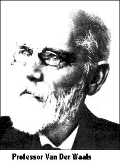 Johannes Diderik van der Waals (1837-1923), a Dutch physicist, won the 1910 Nobel Prize in Physics for his work on the equation of state for gases and