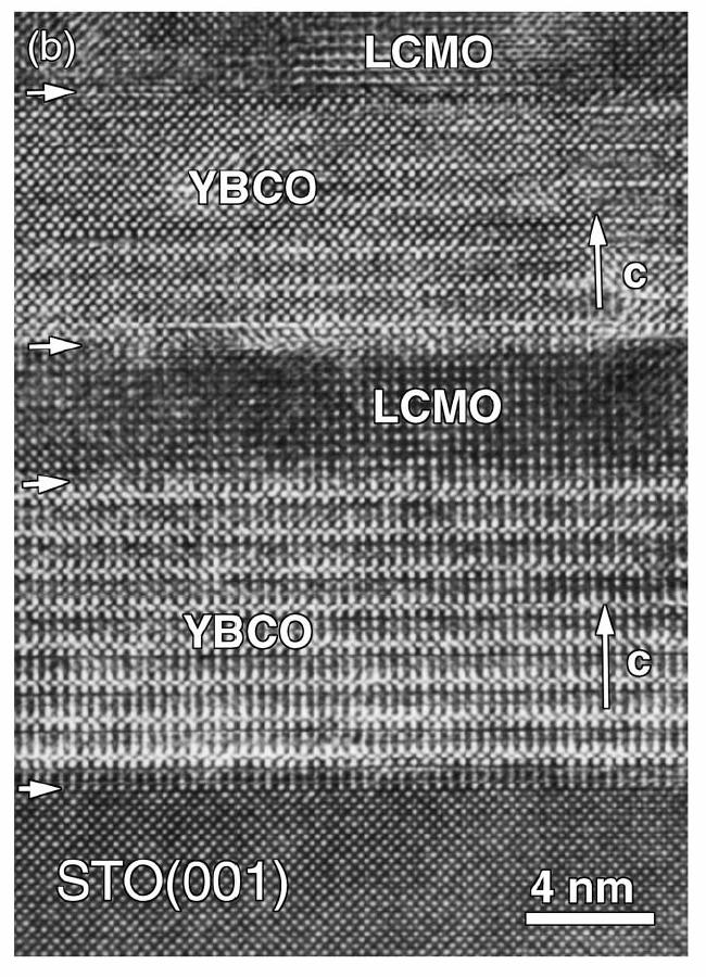 YBCO-LCMO superlattices LCMO = La 0.7 Ca 0.