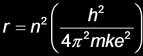 values n = 1, 2, 3, is an integer and h is Planck s constant Combining this with