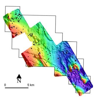 Regional Exploration at Lewis Ponds VTEM Airborne Survey Magnetic background with Electromagnetic anomalies Main & Tom s Zone Deposits Recently completed 1,170 line km VTEM airborne survey Successful