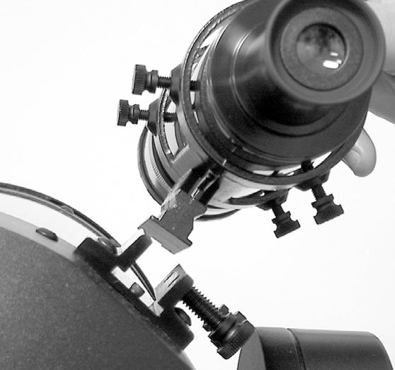 15 Aligning the Viewfinder The viewfinder helps you locate objects and must also be aligned to the main telescope.