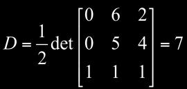 columns of D in a counterclockwise direction, then D will be positive.
