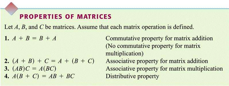 Basic Properties of Matrices 25 What is Identity