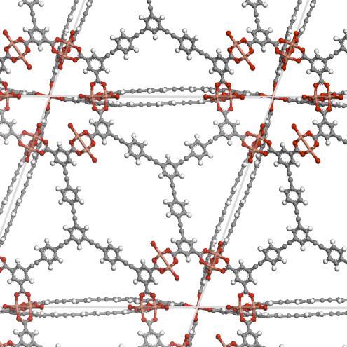 Metal-Organic Frameworks MOFs Permanently porous, crystalline materials Metal or metal oxide nodes connected by organic linker molecules NU-100 Large surface areas (up to 7000 m 2 /g) and pore