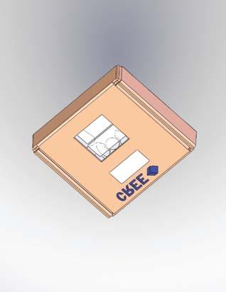 with Cree Bin Code, Qty, Reel ID Boxed Reel Label with Cree Order