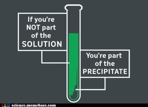 What is a precipitate?