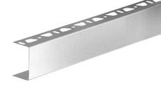 50 m 30 x 30 mm 30 mm 30 mm Schlüter -KERDI-BOARD-ZC / -ZA / -ZB Schlüter -KERDI-BOARD-ZC is a U shaped profile of brushed stainless steel with one perforated anchoring leg.