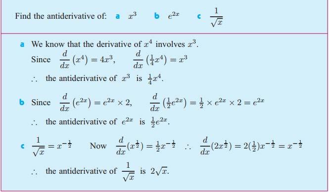 18A.1: #2,4,5 (Area under curve) Present #4,5 18A.2: #1 3 (Definite integral) Present #3 QB #36,44d Present both 18B: #1 3 all (Antiderivatives) QB #39b,42 1.