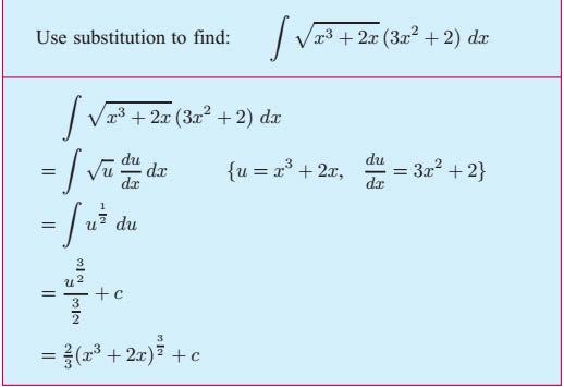 18F: #1gh,2cfi,3,4def,5de,6efg,8 13 (Integrating ax + b) Questions as needed QB #24b,45b,46b 1. Find integrals using substitution.