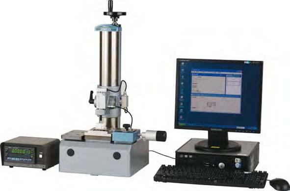Resolution Measuring unit Measuring force 0,00001 (0,01 μm) Laser Hologage (upper, lower) 0,7N (upper) 0,2N (lower) N Gauge Block Comparator GBCD-250 Series 565 This Manual Comparator with Dual Gauge