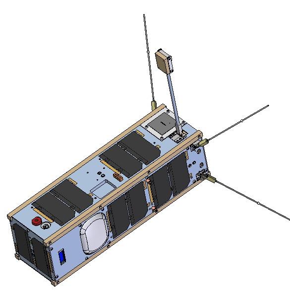 CanX-2 External layout x Deployable Magnetometer Deployable UHF Antennas (4) y z S-band Patch Antennas (2) NANOPS Nozzle