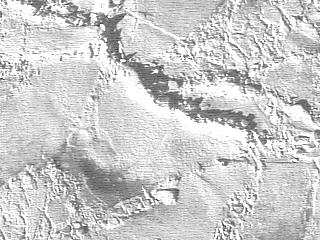 In contrast, the high roughness areas are associated with the brighter areas of the SAR image. In Figure 7, four examples are shown of the different ice properties along the track.