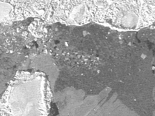 Video #287 represents the grey area of the SAR image and shows a mixture of brash ice and small rough floes.